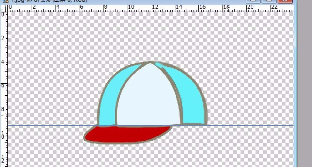 PS怎么绘制一个矢量的帽子?